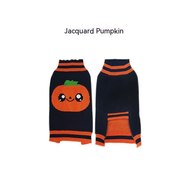 Halloween Pet Pumpkin Sweater