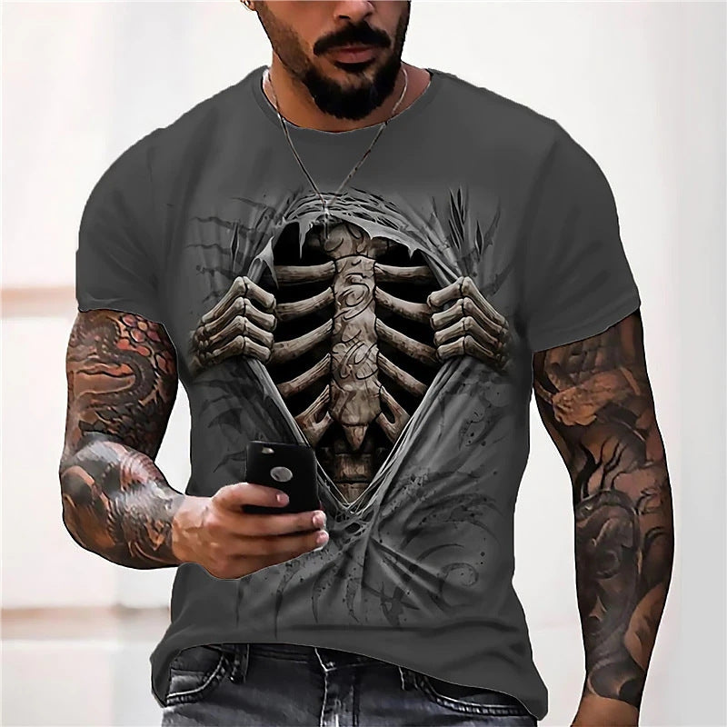 Boys' 3D Print Short-Sleeve Tee