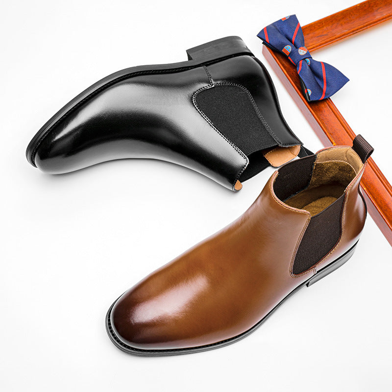 Men's Leather Chelsea Boots