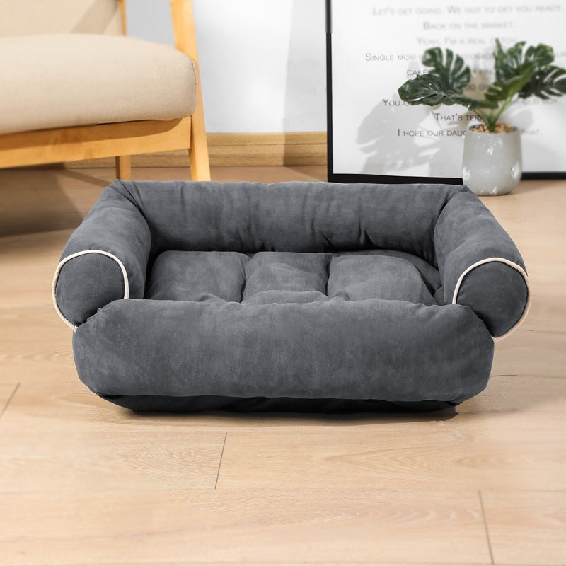 Plush Sofa Pet Bed