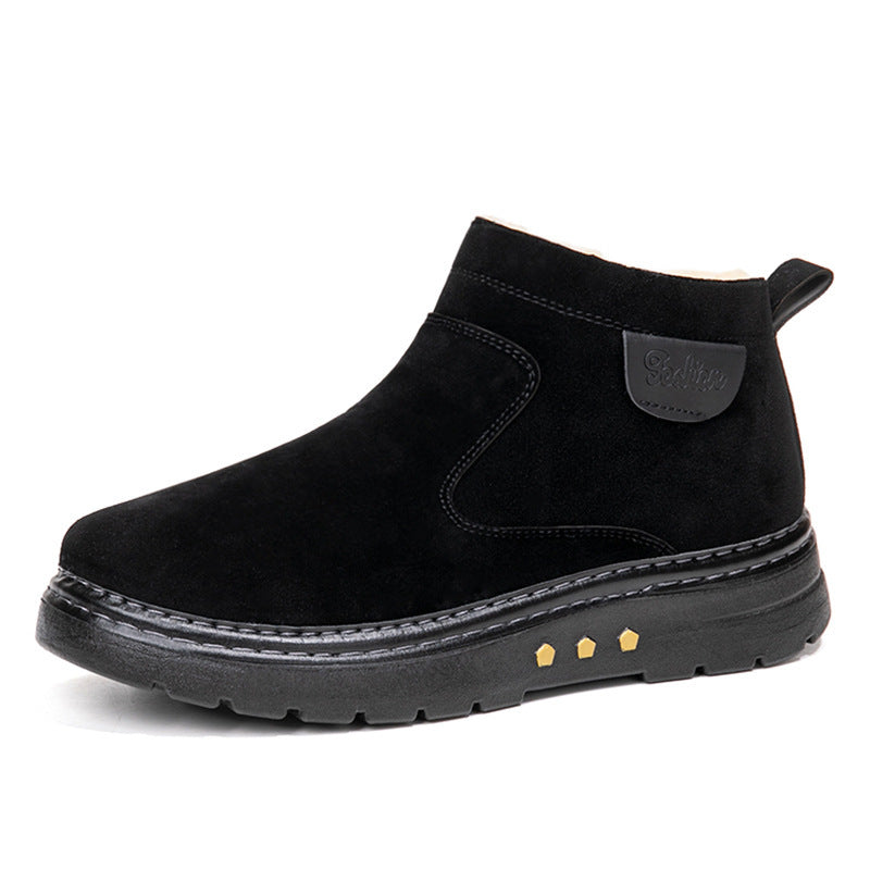 Men's Sheepskin-Lined Winter Boots