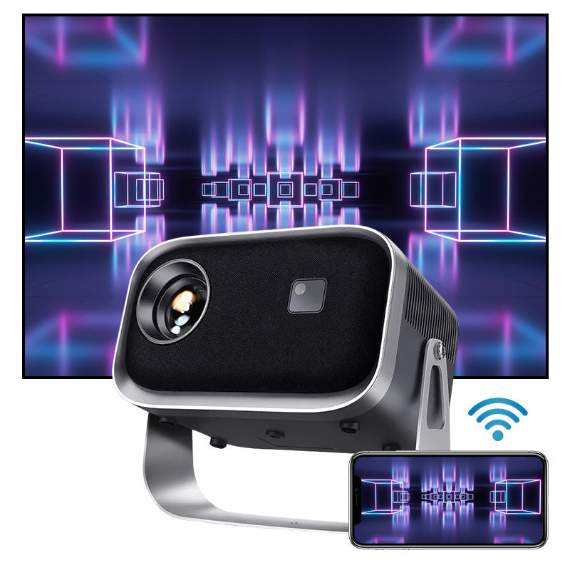 HD Portable Projector with Stand