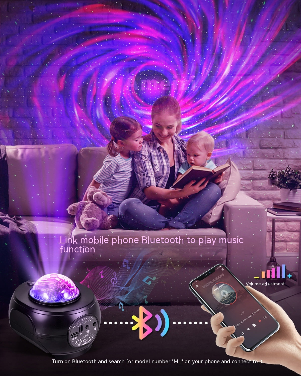 Smart Bluetooth Starry Sky Projector