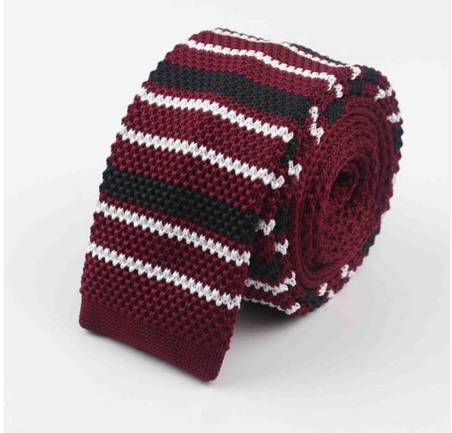 Knit Skinny Necktie
