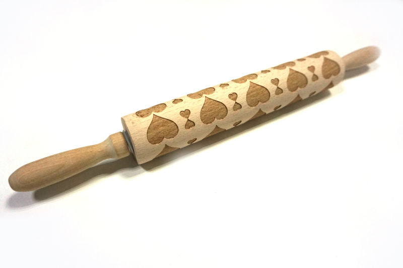 Christmas Embossing Rolling Pin