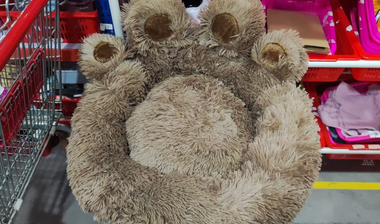 Fleece-Lined Warm Pet Sofa Bed