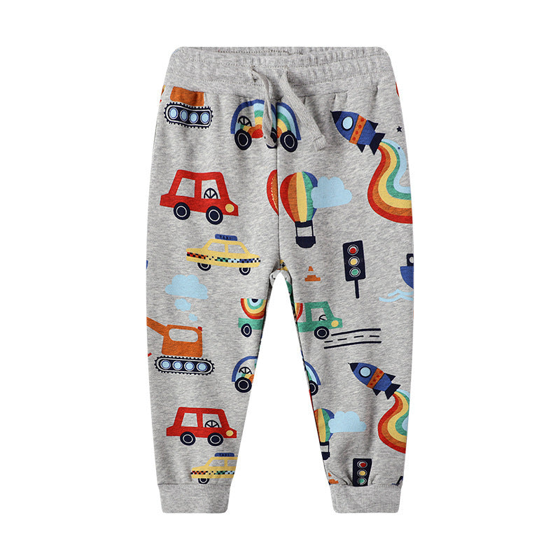 Kids Knitted Cartoon Sweater Pants