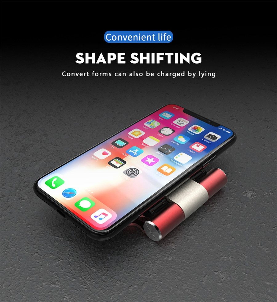 Armored Metal 15W Wireless Charging Stand