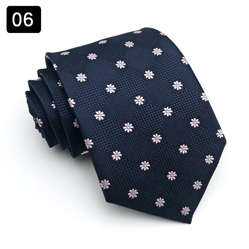 Men's Striped Business Necktie