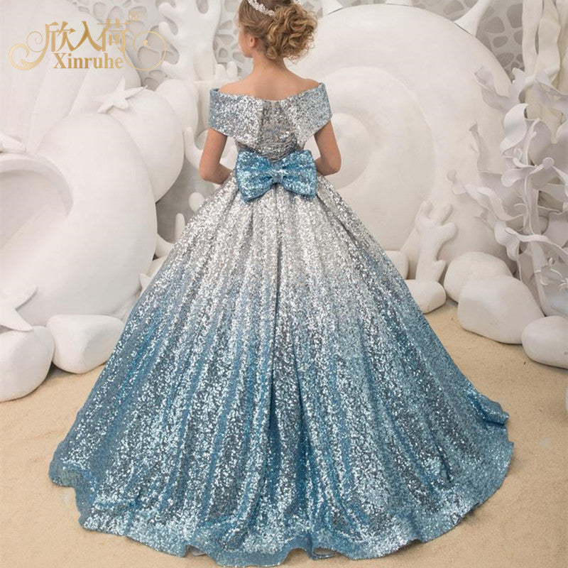 Girls' Long-Tail Dress