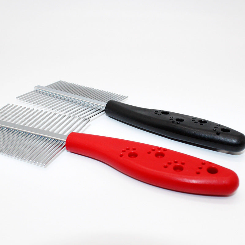 Double-Sided Dense-Tooth Pet Comb