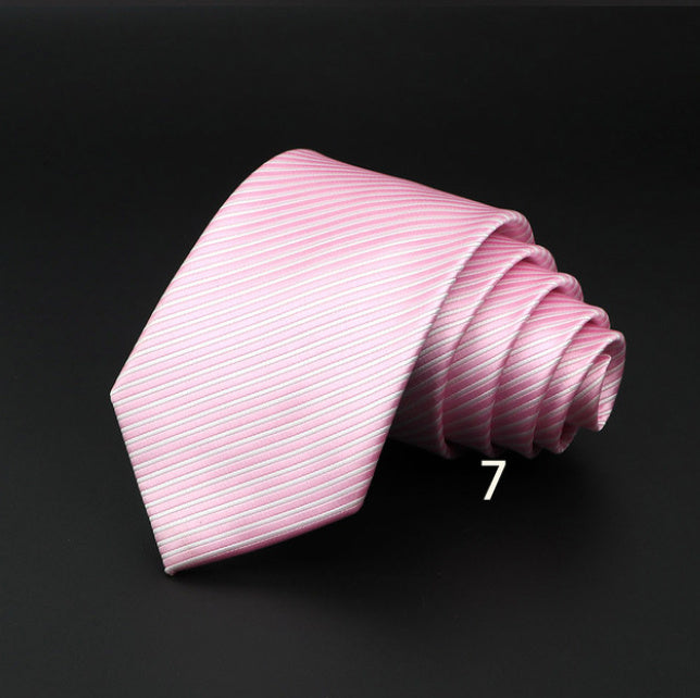 Men's Striped British Necktie