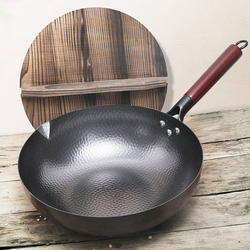 Handmade Cast Iron Wok
