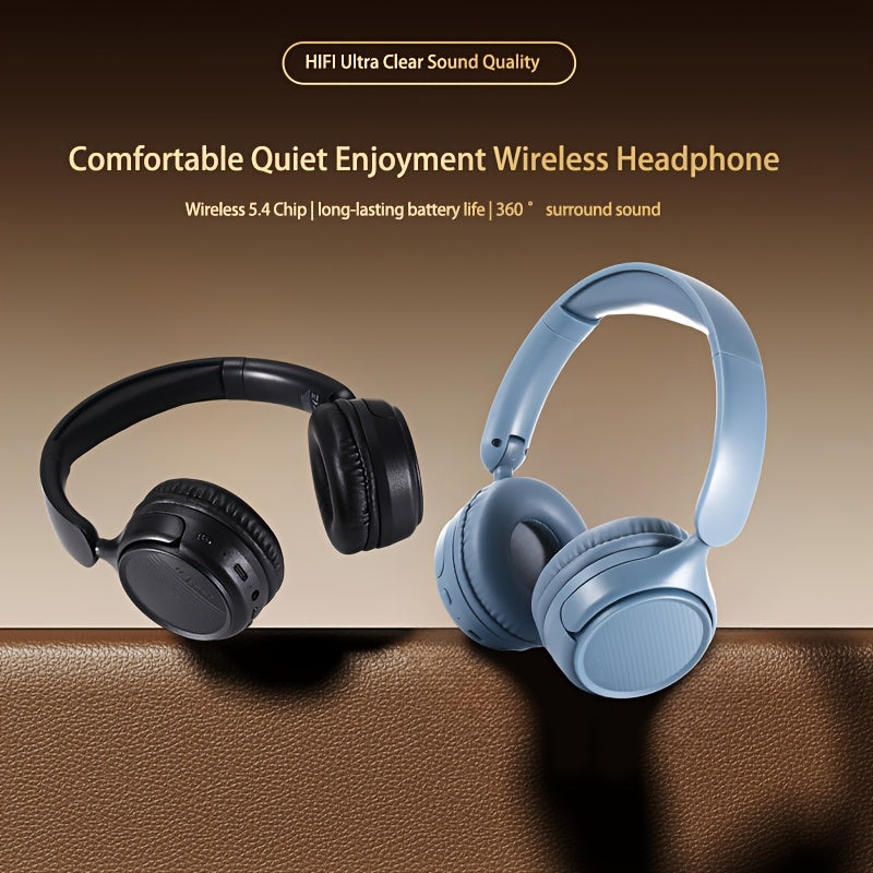 Retro Wireless Over-Ear Gaming Headphones