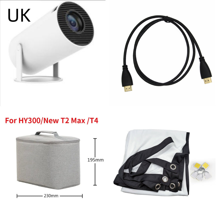 4K Ultra HD Smart Home Projector
