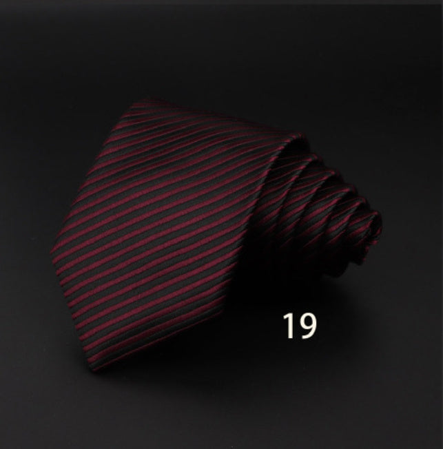 Men's Striped British Necktie