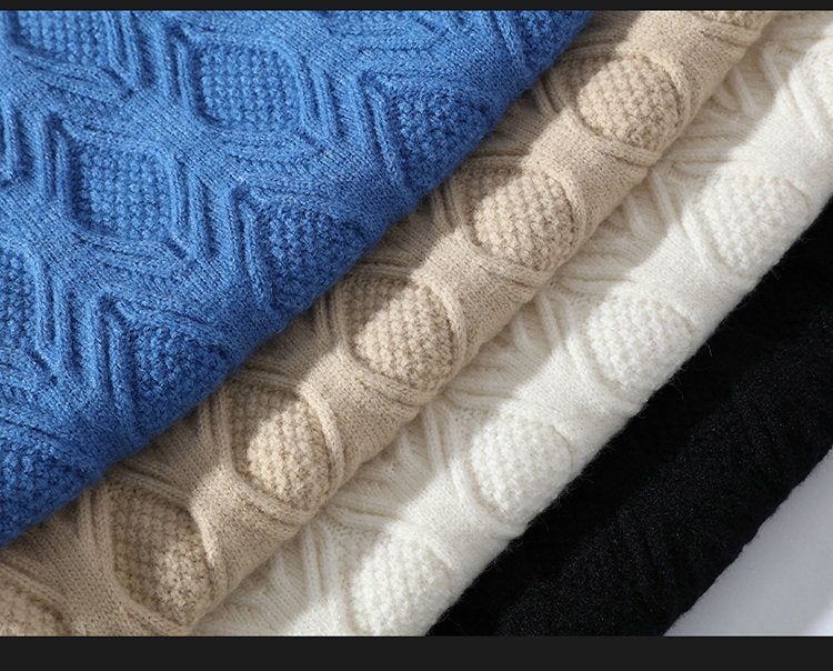 Men's Twisted Knit Sweater