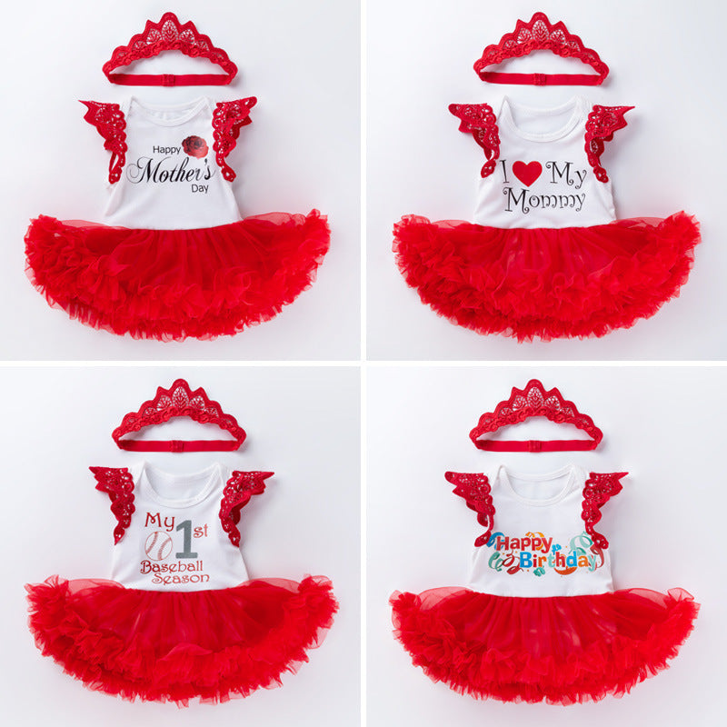 Sleeveless Baby Girl Dress