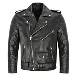 Popular Motorcycle Leather Men's Leather Clothing