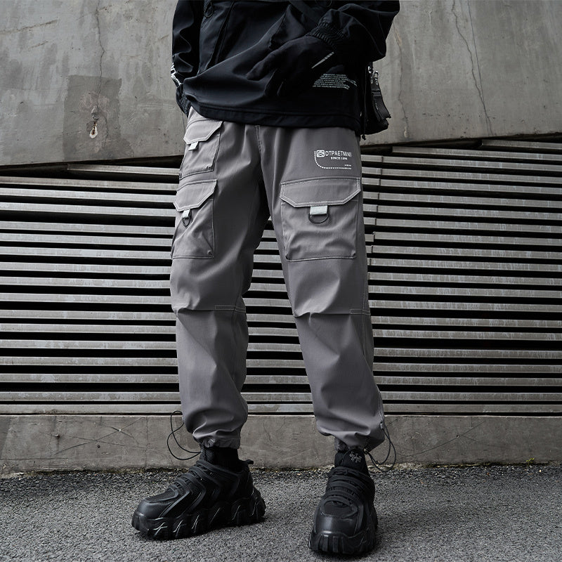 Men's Streetwear Cargo Overalls