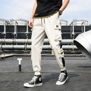 Harem Ankle-Length Cargo Pants