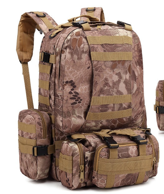 Camo Tactical Travel Backpack