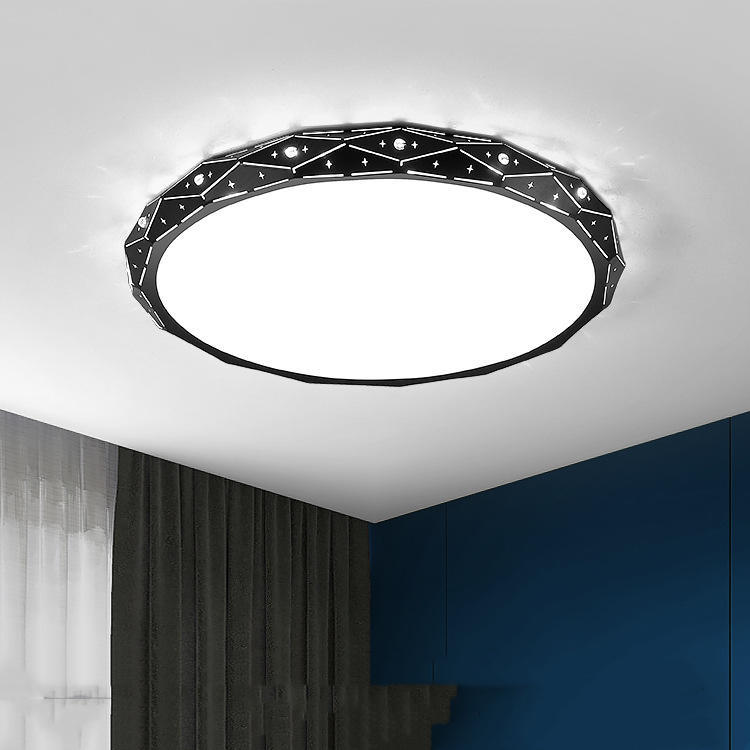 Light-Luxury LED Round Ceiling Lamp