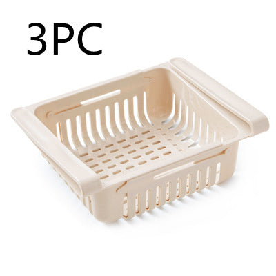 Stretchable Refrigerator Storage Basket
