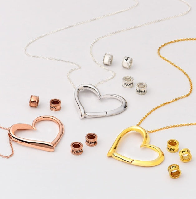 Personalized Heart Name Necklace
