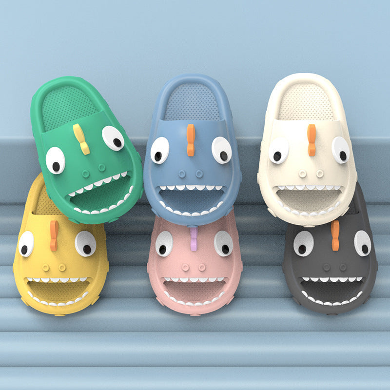Kids Shark Slip-On Slippers