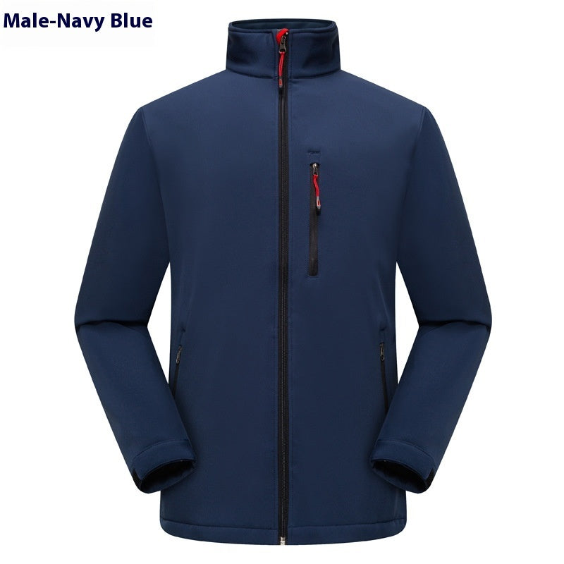 Men's Outdoor Waterproof Single-Layer Jacket