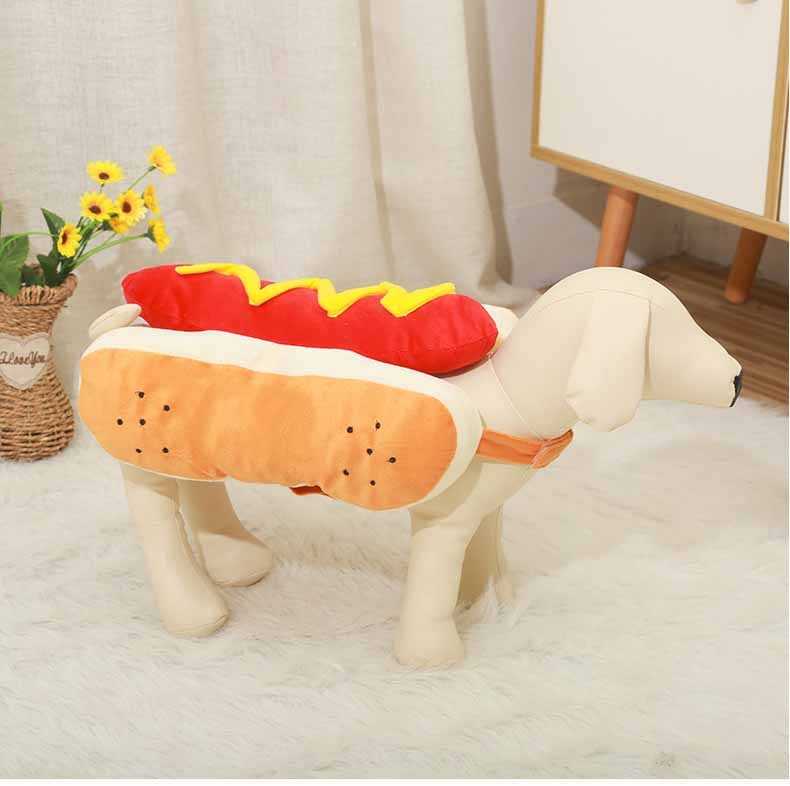 Hot Dog Halloween Pet Costume