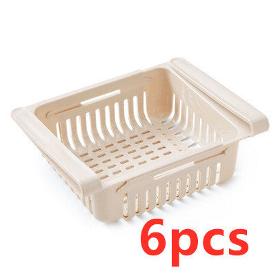 Stretchable Refrigerator Storage Basket