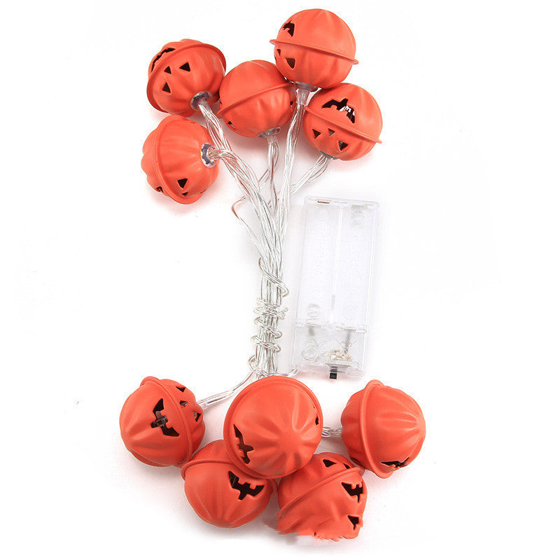 LED Halloween String Lights — Pumpkin & Ghost