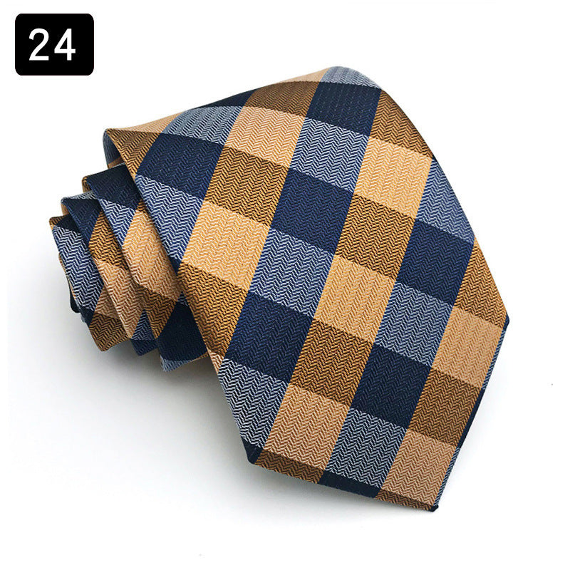 Men's Striped Business Necktie