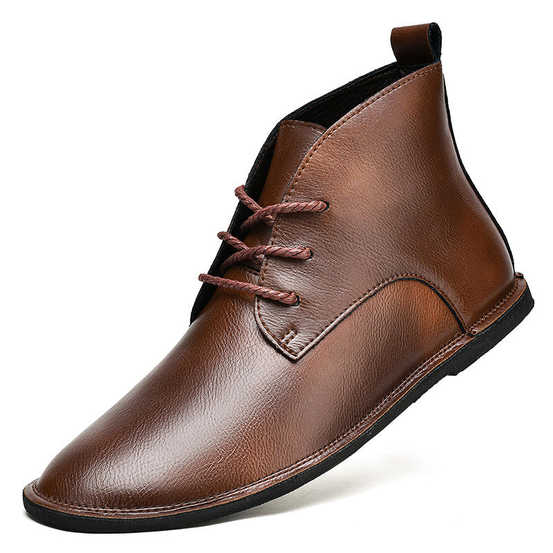 Men's Genuine Leather Martin Boots