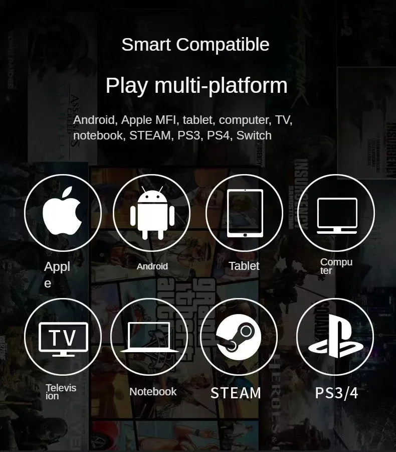 Bluetooth PS4 Wireless Controller