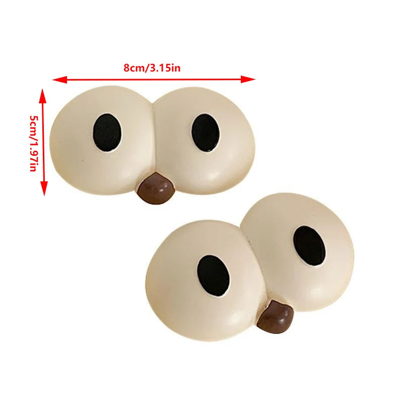 Big Eye Cartoon Shoe Charms (Pair) – DIY Decoration Accessories