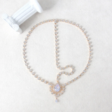 Wedding Hair Accessories For Women Bride Indian Jewelry Gift Boho Crystal Drop Forehead Head Chain Headwear Headpiece Rhinestone