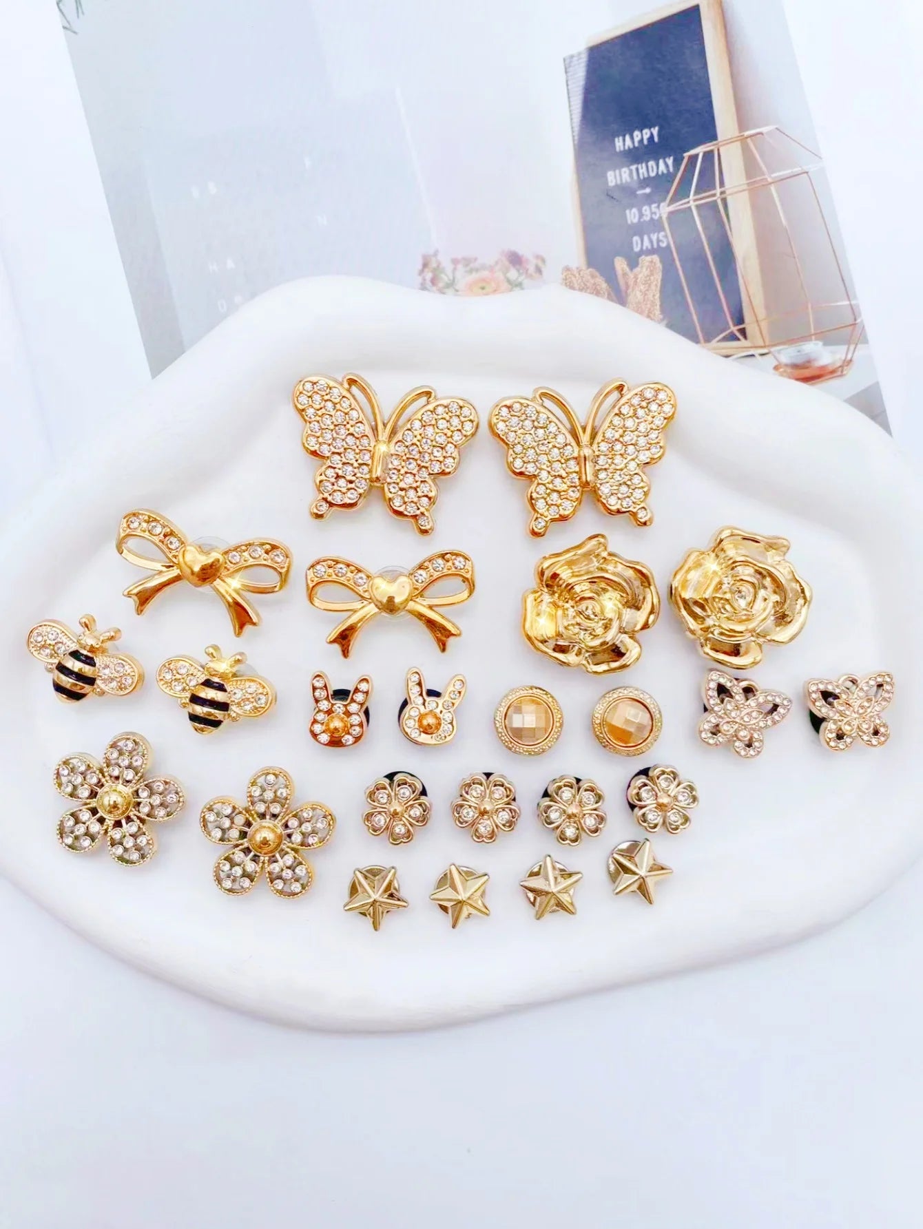 24pc DIY Detachable Shoe Charm Set