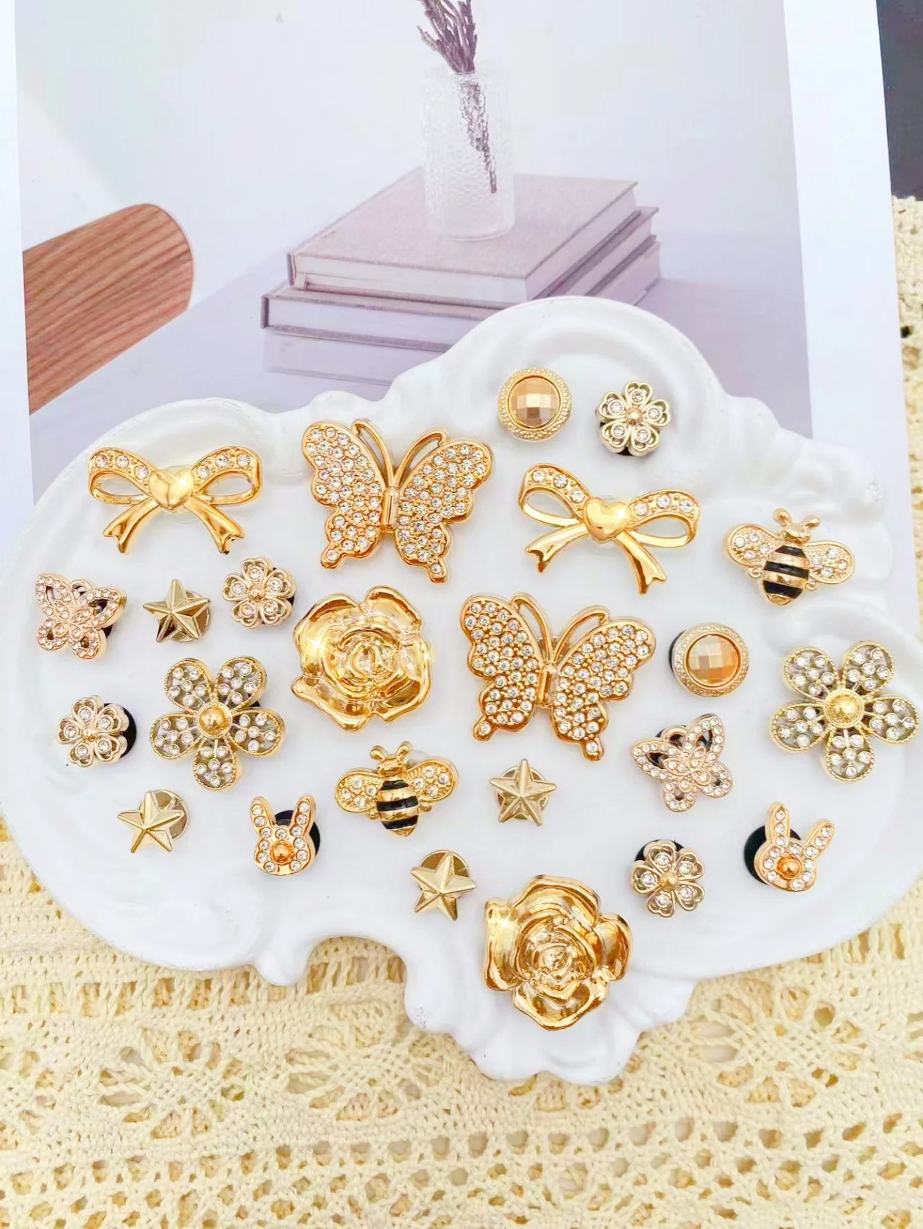 24pc DIY Detachable Shoe Charm Set