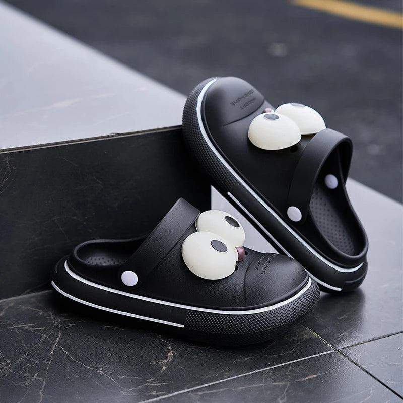 Big Eye Cartoon Shoe Charms (Pair) – DIY Decoration Accessories