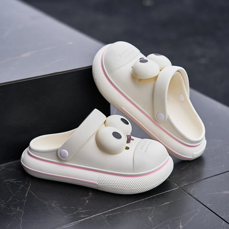 Big Eye Cartoon Shoe Charms (Pair) – DIY Decoration Accessories