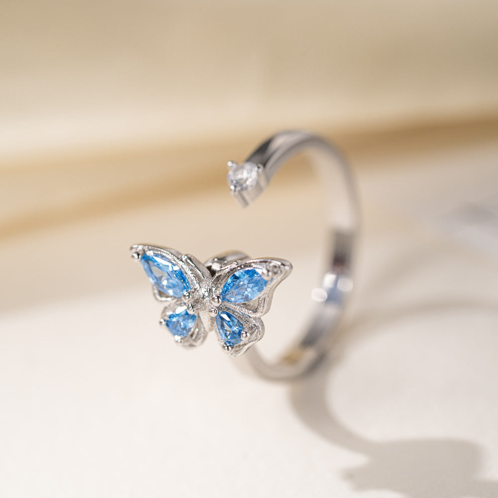 Minimalist Stackable Zircon Ring