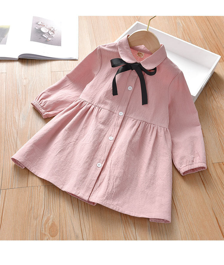Western-Style Children's Shirt Dress
