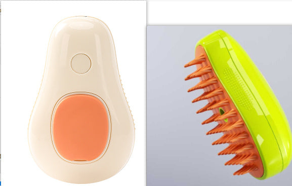 Self-Cleaning Steam Pet Grooming Brush