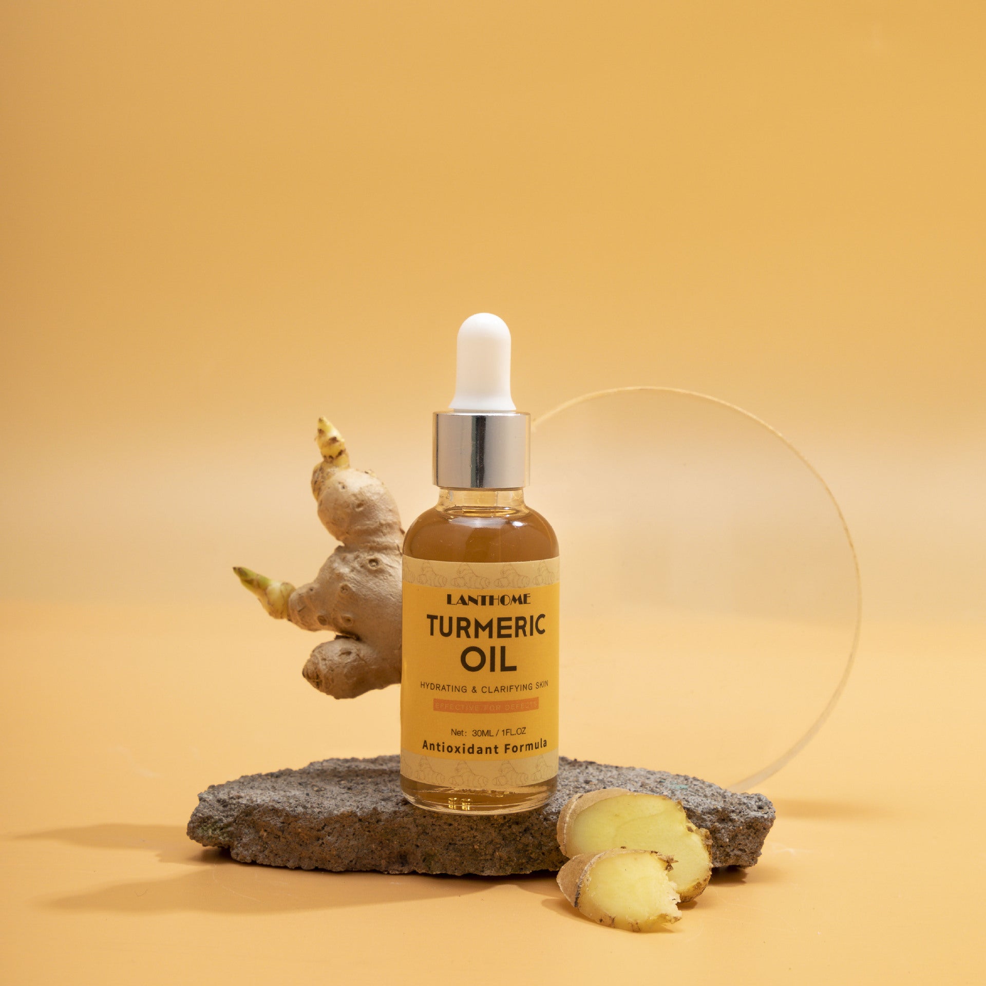 Turmeric Skincare Set — Cream + Essential Oil