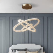 Crystal Ring Chandelier