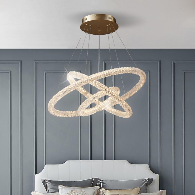 Crystal Ring Chandelier