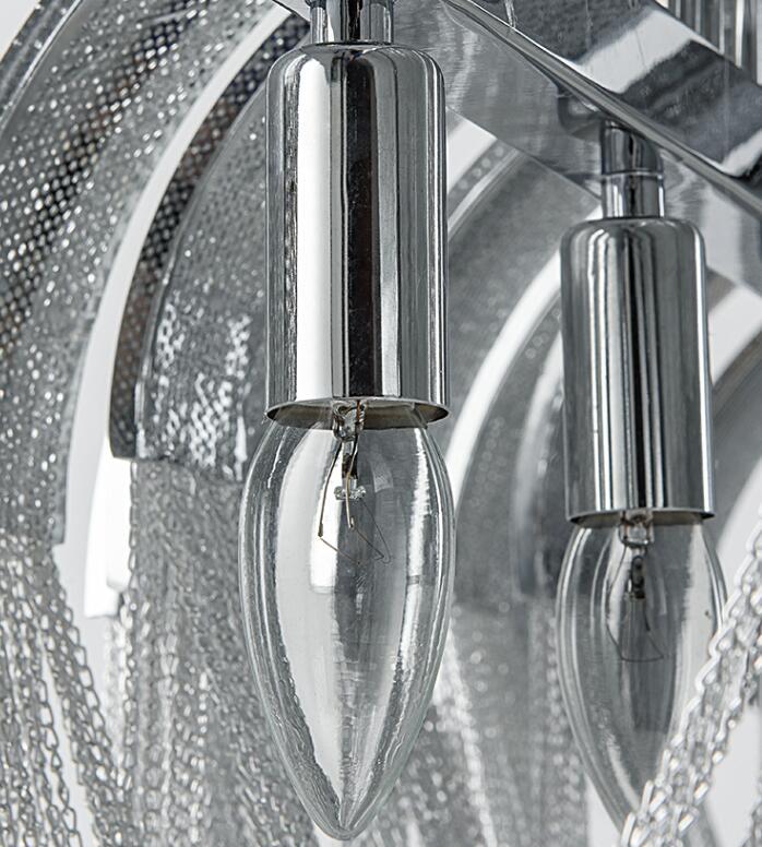 Tassel Aluminum Chain Chandelier
